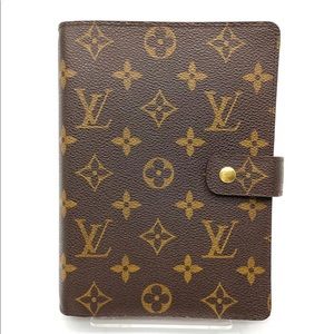 SOLD ON EBAY Louis Vuitton LV Diary Cover Agenda MMR20105 Browns Monogram 415003